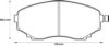 BENDIX 572435B Brake Pad Set, disc brake